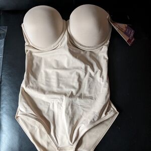 Shapermint Strapless Bodysuit